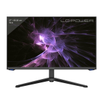 LC-Power LC-M27-QHD-180 PC lamekuvar 68,6 cm (27") 2560 x 1440 pikslit Quad HD Must