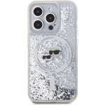 Karl Karl Lagerfeld Liquid Glitter Karl and Choupette Heads MagSafe C