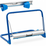 MSW Wall holder for industrial cleaning paper, blue, 5kg
