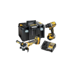 Combo Combo set DCD805 + DCG405, 18V XR, DeWalt [DCK2026P2T-QW] 2x5.0Ah