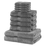 DecoKing R&auml;tik / MARINA / SIL / SET2 * 70x140 + 4 * 50x100 + 4 * 30x50