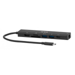 CLUB3D CSV-2553 jaotur USB t&uuml;&uuml;p-C 5000 Mbit/s Must