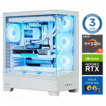 INTOP AQUA Ryzen 5 7600X 64GB DDR5 1TB SSD M.2 NVME+2TB RTX5050 8GB no-OS