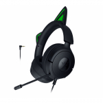 Razer Kraken Kitty V3 X K&otilde;rvaklapp Juhtmega &uuml;hendatud Peav&otilde;ru M&auml;ngimine USB t&uuml;&uuml;p A Must