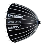 Softboksi Softboksi komplekt - SMDV Speedbox Mega 110 Deep 114 cm Valge Bowensi kinnitusega