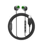 Acefast L5 juhtmevabad k&otilde;rvaklapid USB-C 1.2m - must