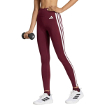 adidas Optime Essentials Workout 3-Stripes 7/8 naiste retuusid burgundia v&auml;rviga KT3772 (L)