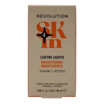 Revolution Revolution Skincare, Lustre Lights, C-vitamiin ja Peptiidid, Helendav, Geelkreem, N&auml;ole, 50 ml