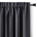 Kardinat Kardinat musta PLEAT AmeliaHome 200 &times; 300 cm, antratsiit