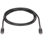 Akyga AK-USB-34 USB-kaabel Thunderbolt 3 1,5 m USB C Must