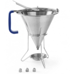 Steel Steel gun dispenser for sauces and creams - Hendi 551806