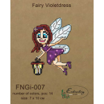 BOBKOV BOBKOV DENIS FOP, reg. No. 2893417695 Fairy purple dress (beads) FBNGI-007