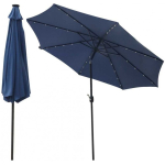 Saska Saska Garden PARASOL OGRODOWY Z OŚWIETLENIEM LED 300CM Dark blue