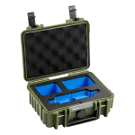 BW Outdoor Cases Type 500 for Insta360 X3, bronze-green
