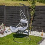 Theo Theo hanging armchair, gray PATIO