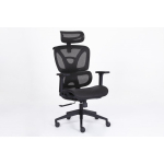 ErgoWork ErgoWide office chair, black