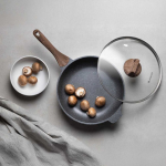 Deep Deep frying pan with lid Stein 28 cm AMBITION