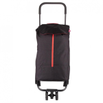 Gimi SHOPPING TROLLEY 30KG/50L. DOUBLE BLACK 4 WHEELS