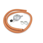 Muurikka gas regulator retkeilyyn 29 mbar, kierreventtilipulloille + 1.2 m latku