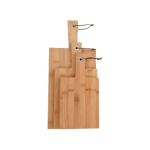 Bamboo Bamboo cutting board for serving, 3 pcs., board set