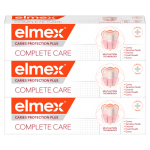 Elmex toothpaste Caries Protection Plus Complete Care 3 x 75 ml