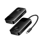 Vention USB-C to HDMI wireless transmitter/receiver 0.15m (black)