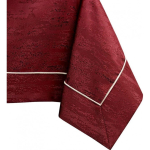 AmeliaHome TCLOTH/AH/VESTA/BRD/PPG/CLARET/120X200