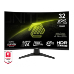 MSI MAG 325CQF PC lamekuvar 80 cm (31.5") 2560 x 1440 pikslit Wide Quad HD Must