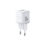 Baseus Palm (P1011160A213-00) 30 W kahekordne USB kiire laadija valge