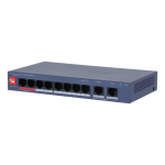 POE POE komutator CS4010-8ET2GT-110 8 pordiga DAHUA