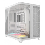 Corsair AIR 5400 LX-R RGB iCUE LINK Midi Tower Valge