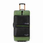 Delsey Jeep JS006B Trolley Duffle matkalaukku, 82 cm, roheline