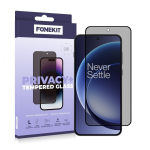 FoneKit Privacy+ t&auml;iskattega kaitseklaas, OnePlus 15R