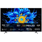 TCL P8L 85P8L teler 2,16 m (85") 4K Ultra HD Nutiteleri funktsioon WiFi Must 450 cd/m&sup2;