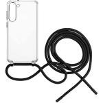 &bdquo;FIXED &bdquo;FIXED Pure Neck&ldquo; &uuml;mbris musta kaela rihmaga, m&otilde;eldud &bdquo;Samsung Galaxy S23+&ldquo; jaoks
