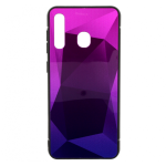 Mocco Stone Ombre Back Case Silicone Case With gradient Color For Apple iPhone 7 / 8 Purple - Blue