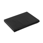 Eurofirany NOVA cotton satin sheet without rubber, 220X210 cm, color: black
