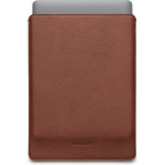 Woolnut Leather Sleeve protective pocket 13" MacBook Pro & Air, cognac