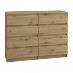 Topeshop M8 120 ARTISAN riidekapp ja sahtlitega kummut