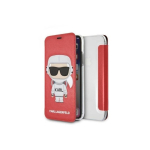 Karl Karl Lagerfeld KLFLBKPXKSCORE iPhone X| XS bookcase czerwony|red