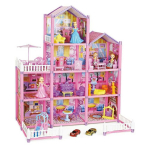 WOOPIE Mega Villa doll house LOVELY HOUSE 194 pcs.