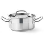 Pot Pot niski Profi Line with lid 1.5 l dia. 160 x 75 h - Hendi 830000