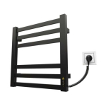 Towel Towel dryer Kosser Gerda 500x500/6 ER with timer black