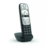 Gigaset A690HX Analoog-/DECT telefon Helistaja ID Must, H&otilde;be