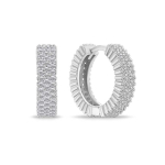 Brilio Brilio Silver Shiny silver earrings EA1155W