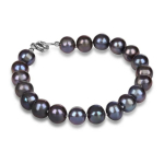 Jwl Jwl Luxury Pearls bracelet made of real blue pearls JL0360