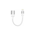 SWISSTEN TEXTILE OTG adapter Lightning (M) to USB-A (F) 0.13m white