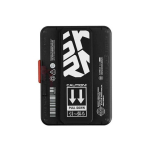 Dėklas Dėklas MagSafe ki&scaron;enėlė Skinarma Mirage Phaze Wallet Magnetic Grip Stand musta v&auml;rviga
