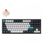 Keychron Q3 Max klaviatuur Universaalne USB + RF Wireless + Bluetooth QWERTY P&otilde;hjamaad Must, Valge