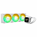 ASUS TUF Gaming LC III 360 ARGB LCD White Edition Protsessor K&otilde;ik-&uuml;hes vedelikujahuti 12 cm Valge 1 tk